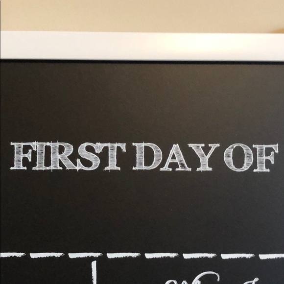First Day Of school memory board - Picture 2 of 6